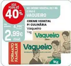 Intermarché Vaqueiro - creme vegetal p/culinaria promoção