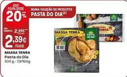 Intermarché Pasta do dia - massa tenra promoção