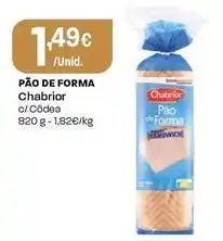 Intermarché Chabrior - pão de forma promoção