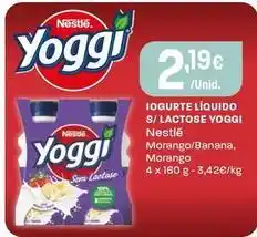 Intermarché Nestle - yoggi iogurte liquido s/lactose promoção