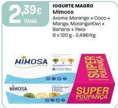 Intermarché Mimosa - iogurte magro promoção