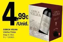 Intermarché Monte da ravasqueira - cerca velha vinho tinto promoção