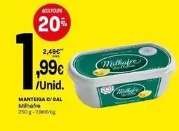 Intermarché Milhafre dos acores - manteiga c/sal promoção