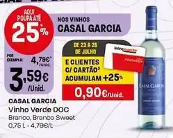 Intermarché Casal garcia - vinho verde doc branco promoção