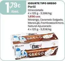Intermarché Porsi - iogurte tipo grego promoção