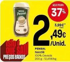 Intermarché Nestlé - pensal 100% cevada promoção