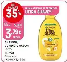 Intermarché Garnier - champo ultra suave promoção