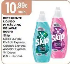 Intermarché Skip - detergente líquido p/maquina de lavar roupa promoção
