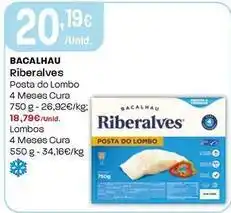Intermarché Riberalves - bacalhau posta do lombo promoção