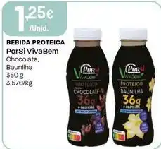 Intermarché Porsi vivabem - bebida proteica chocolate promoção