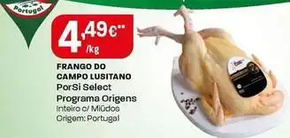 Intermarché Porsi - frango do campo lusitano promoção