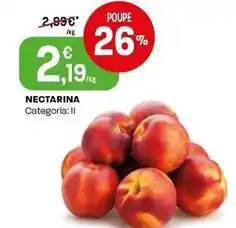 Intermarché Nectarina promoção