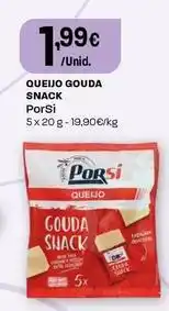 Intermarché Porsi - queijo gouda snack promoção