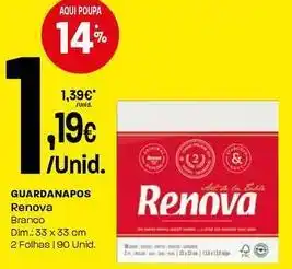 Intermarché Renova - guardanapos promoção