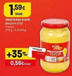 Intermarché Bouton d´or - mostarda dijon promoção