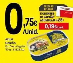 Intermarché Galeao - atum promoção