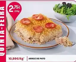 Intermarché Arroz de pato promoção