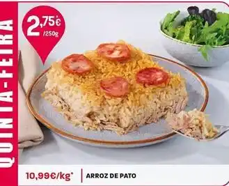 Intermarché Arroz de pato promoção