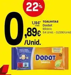 Intermarché Dodot - toalhitas promoção