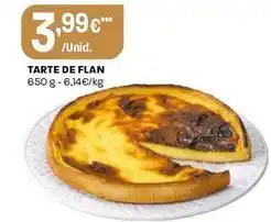 Intermarché Tarte de flan promoção