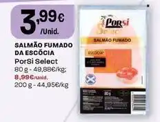 Intermarché Porsi select - salmão fumado da escocia promoção
