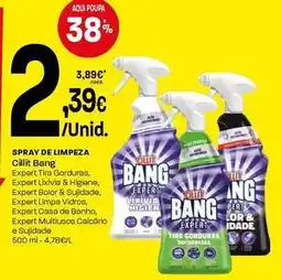 Intermarché Cillit bang - spray de limpeza promoção