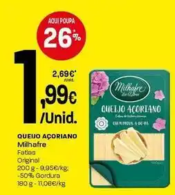 Intermarché Milhafre - queijo acoriano promoção