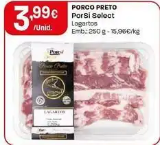 Intermarché Porsi - porco preto promoção