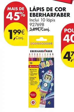 Pingo Doce Lápis de cor eberhardfaber promoção