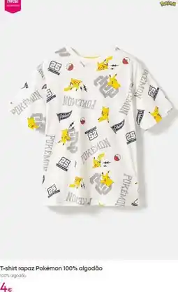 Pepco Pokemon - t-shirt rapaz pokémon 100% algodón promoção