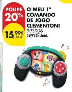 Pingo Doce O meu 1° comando de jogo clementoni promoção