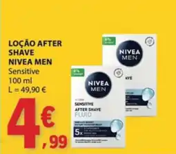 E.Leclerc Loção after shave nivea men sensitive promoção