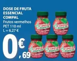 E.Leclerc Compal essencial frutos vermelhos promoção