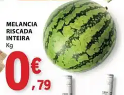 E.Leclerc melancia riscada inteira promoção