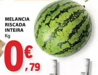 E.Leclerc melancia riscada inteira promoção