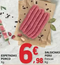 E.Leclerc salsichas peru promoção
