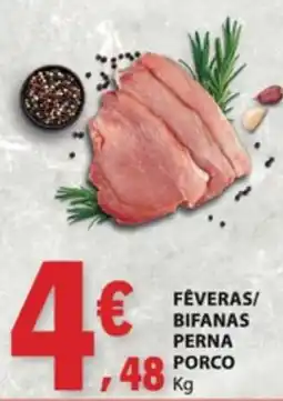 E.Leclerc Fêveras/bifanas perna porco promoção