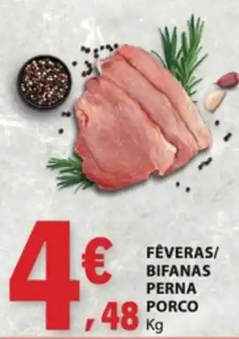 E.Leclerc Fêveras/bifanas perna porco promoção
