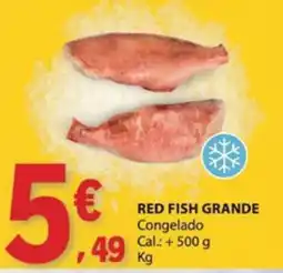 E.Leclerc Red fish grande promoção