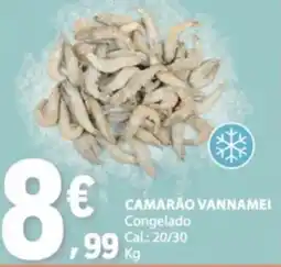 E.Leclerc Camarão vannamei promoção