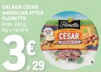 E.Leclerc Salada cesar american style florette promoção