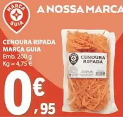E.Leclerc cenoura ripada marca guia promoção