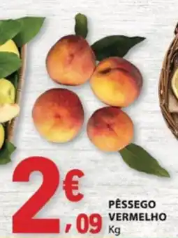 E.Leclerc Pêssego Vermelho promoção