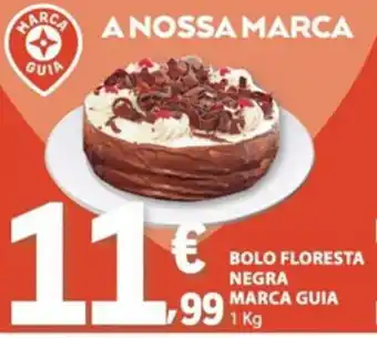 E.Leclerc Bolo floresta negra marca guia promoção