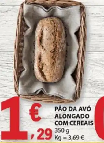 E.Leclerc Pão da avó alongado com cereais promoção