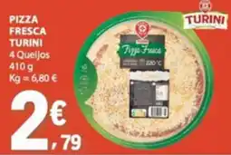E.Leclerc Pizza fresca turini 4 queijos promoção
