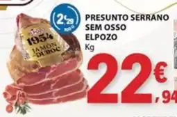 E.Leclerc Presunto serrano sem osso elpozo promoção