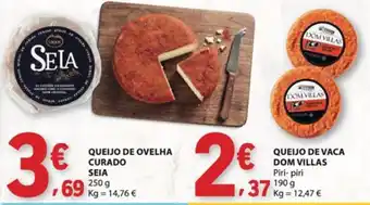 E.Leclerc Queijo de ovelha curado seia promoção