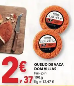 E.Leclerc Queijo de vaca dom villas promoção