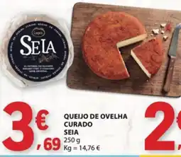E.Leclerc Queijo de ovelha curado seia promoção